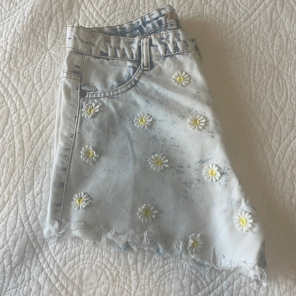 Daisy Embroidered Shorts - Picture 4 of 6